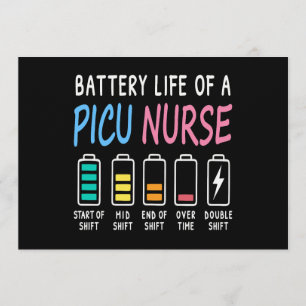 Invitation Durée de vie de la batterie d'un graphique d'humou