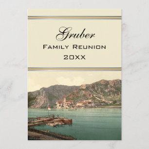 Invitation Dürnstein, la Réunion de famille de l'Autriche