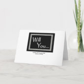 Invitation d'USHER avec la frontière de damier (Dos)