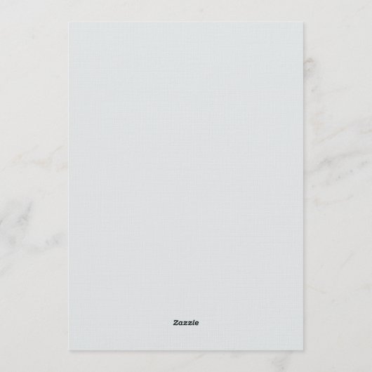 Invitation Dusty Blue Anemone Winter Wedding (Dos)