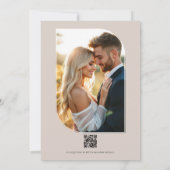 Invitation Dusty Blue, Blush, and Warm Taupe Floral Wedding (Dos)