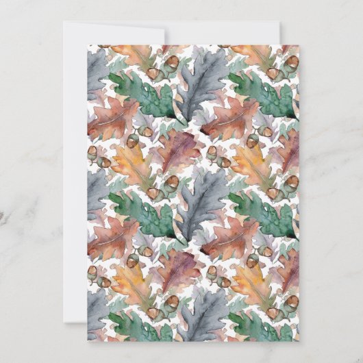 Invitation Dusty Blue Bourgogne Fall Champroom Mariage (Dos)