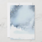 Invitation Dusty Blue C'est un garçon Cookies Baby shower de  (Dos)