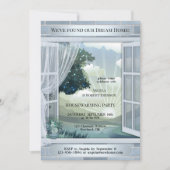 Invitation Dusty Blue Dream Home Ménage (Devant)