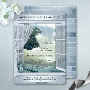 Invitation Dusty Blue Dream Home Ménage