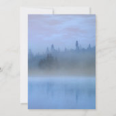 Invitation dusty blue forest landscape bridal shower (Dos)