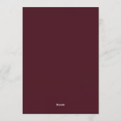 Invitation Dusty Blue Painterly Bloom Wedding (Dos)