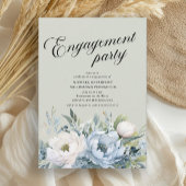 Invitation Dusty Blue Sage Green