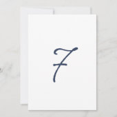 Invitation Dusty Blue Table 7 – French Stripe Wedding (Devant)