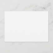 Invitation Dusty Blue Wedding Attire Card with QR Code (Dos)