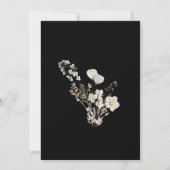 Invitation Dusty Fall Meadow Floral Wedding (Dos)