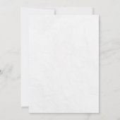 Invitation Dusty Flower Mariage rose et or (Dos)