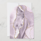 Invitation Dusty Lilac Agate Baptism (Dos)