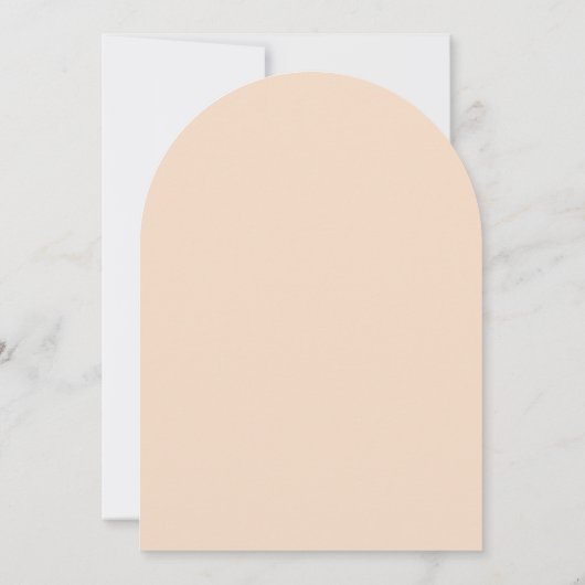 Invitation Dusty Peach Arch Earthy Boho Rainbow Baby shower (Dos)