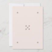 Invitation Dusty Pink Pearl Bible Verse Christian Wedding  (Dos)