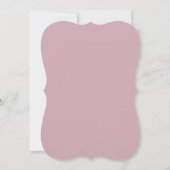 Invitation Dusty Pink Rose Bleached Mauve Wedding (Dos)