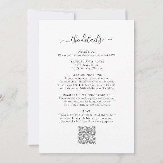 Invitation Dusty Rose All in One Boho Eucalyptus Mariage (Dos)