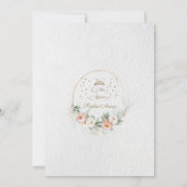 Invitation Dusty Rose blanc Floral Mis Quince Quinceañera (Dos)