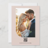 Invitation Dusty Rose, Merlot & Antique Gold Floral Wedding (Dos)