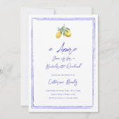 Invitation È Amore Italienne Bachelorte (Devant)