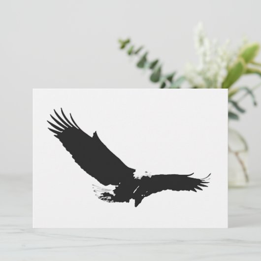 Invitation Eagle atterrissage (Debout devant)