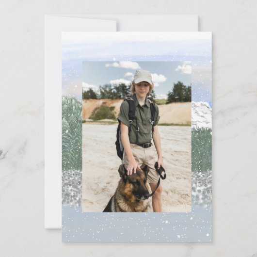 Invitation Eagle Scout, Court of Honor, Mt. Rainier (Dos)