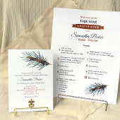 Invitation Eagle Scout, Court of Honor, Pine Needles