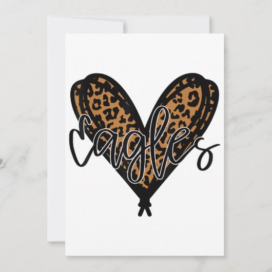 Invitation Eagles Enseignant Ecole Sports Ventilateur Team Sp (Devant)