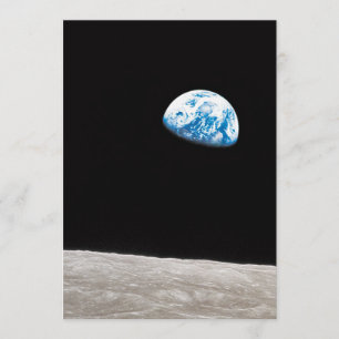 Invitation Earthrise William Anders
