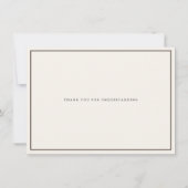 Invitation Earthtones Événement reporté Love est patient (Dos)