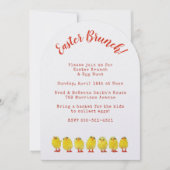 Invitation Easter Brunch & Egg Hunt (Devant)