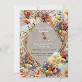 Invitation Easter Sunday Birthday Celebrations (Devant)