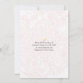 Invitation EAT Drink Be Marié Mariage Gold Pineapple Couple (Dos)