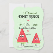 Invitation Eau melon Retrouvez l'invitation (Devant)