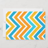 Invitation Eau Slide Basse, Eau Slide Photo Anniversaire (Dos)