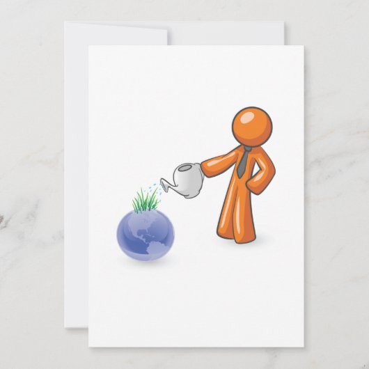 Invitation Eau Sur La Terre (Devant)