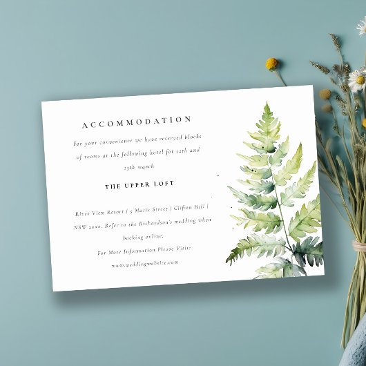 INVITATION EAU VERTE VIBRANTE COULEUR FERN LOGEMENT