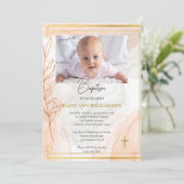 Invitation Eaux chrétiennes orthodoxes du baptême de la lumiè (Debout devant)