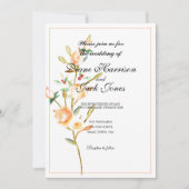 Invitation Eaux roses et Berry (Devant)