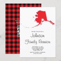 Écarlate plaid Buffalo Réunion de famille Alaska