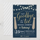 Invitation Écart de retraite des hommes (Devant / Derrière)