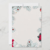 Invitation Échange de biscuits à l'écriture élégante Soirée d (Dos)