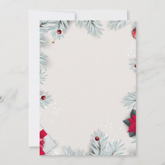 Invitation Échange de biscuits à l'écriture élégante Soirée d (Dos)