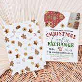 Invitation Échange de biscuits de Noël