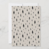 Invitation Échange de biscuits de Noël du carrousel (Dos)