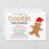 Invitation Échange de biscuits pour enfants de vacances | Noë (Devant)