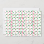 Invitation Échange de cadeaux de Noël à l'éléphant blanc (Dos)