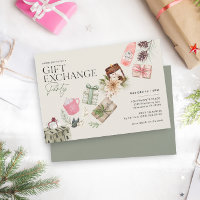 Échange de cadeaux Friends Green Holiday Party