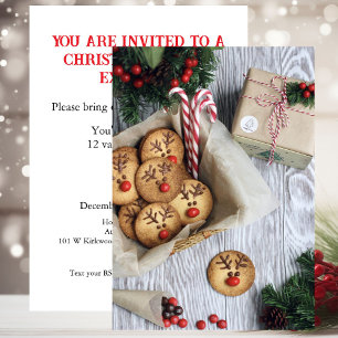 Invitation Échange de cookies de Noël