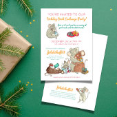 Invitation Échange de livres de Noël Jolabokaflod